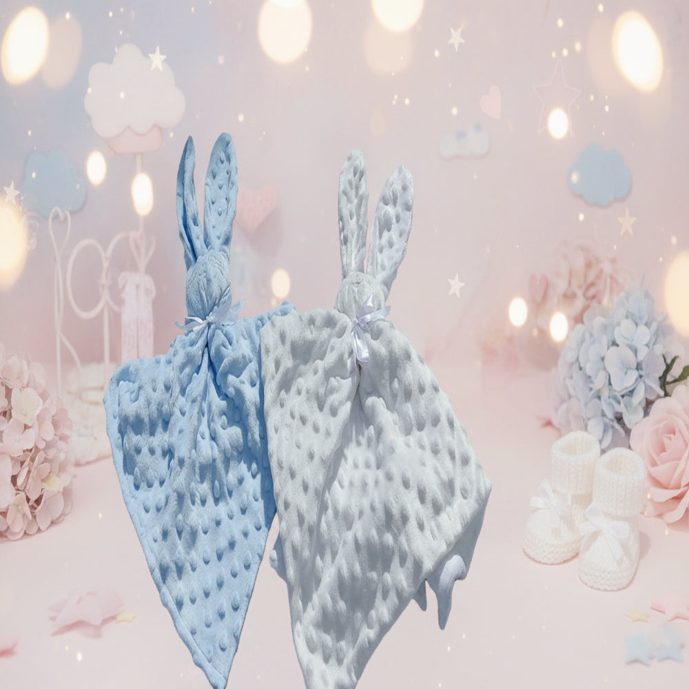 Doudou lapin Minky personnalisé